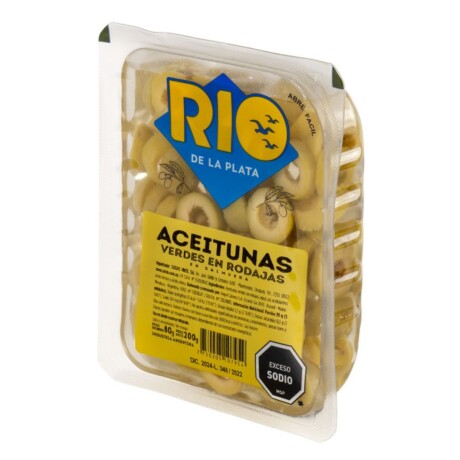 ACEITUNAS BANDEJA VERDES RODAJAS RIO DE LA PLATA 200 GR 001