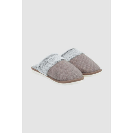 Pantufla men 26 Marron