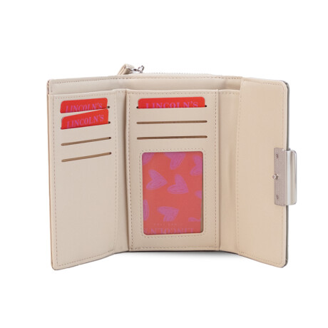Billetera Lincoln's Lola Musgo con Manteca Billetera Lincoln's Lola Musgo con Manteca