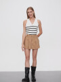 Falda Durala Beige Oscuro