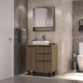 MUEBLE DE BAÑO CON PATAS MODELO CECILIA 78 - COLOR NOGAL Mueble De Baño Con Patas Modelo Cecilia 78 - Color Nogal