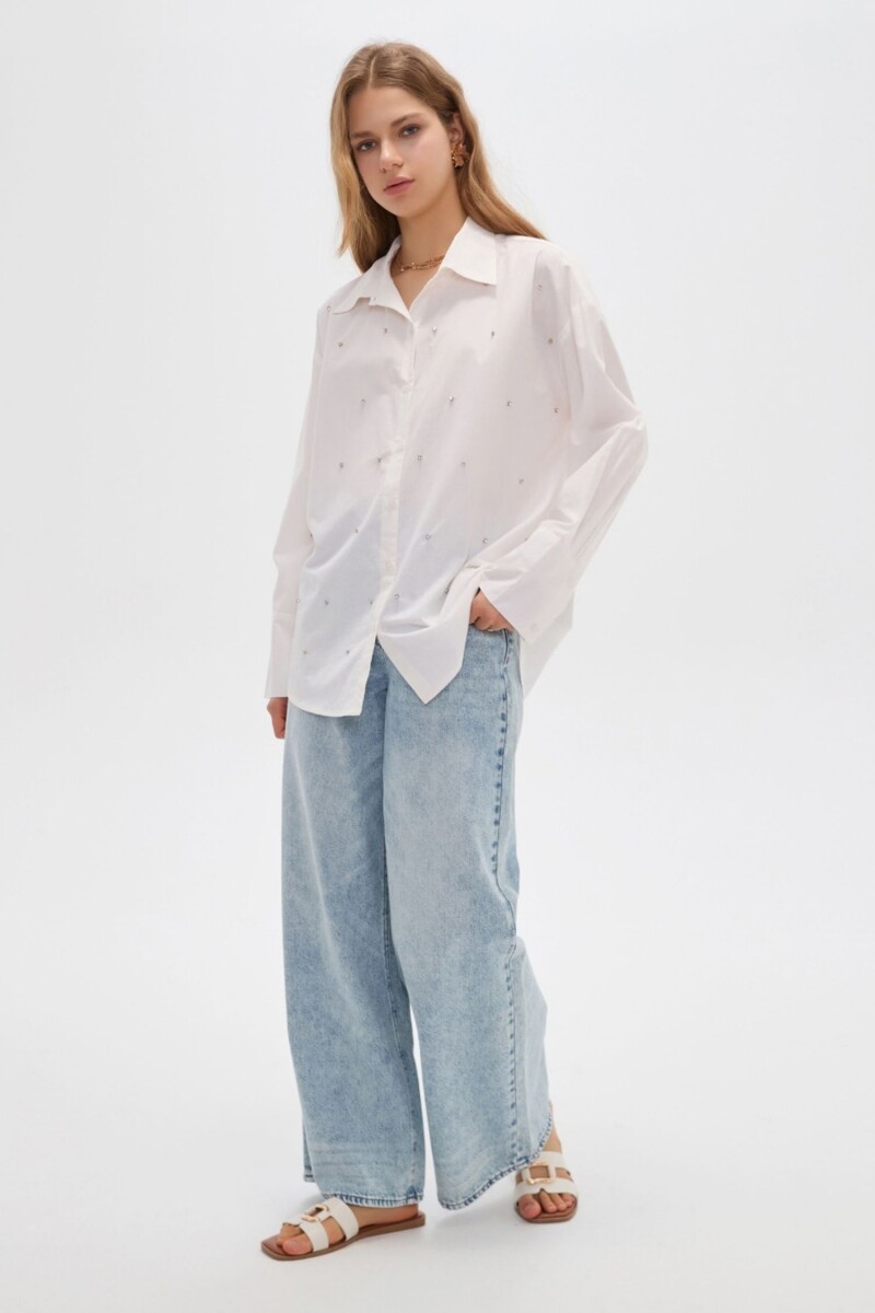 Camisa Chumi - Marfil / Off White 