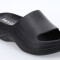 Chanclas de Mujer Miss Carol KHIVA de goma playera Negro
