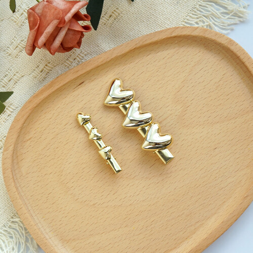 Set De Pinzas Para El Cabello - Corazones Set De Pinzas Para El Cabello - Corazones