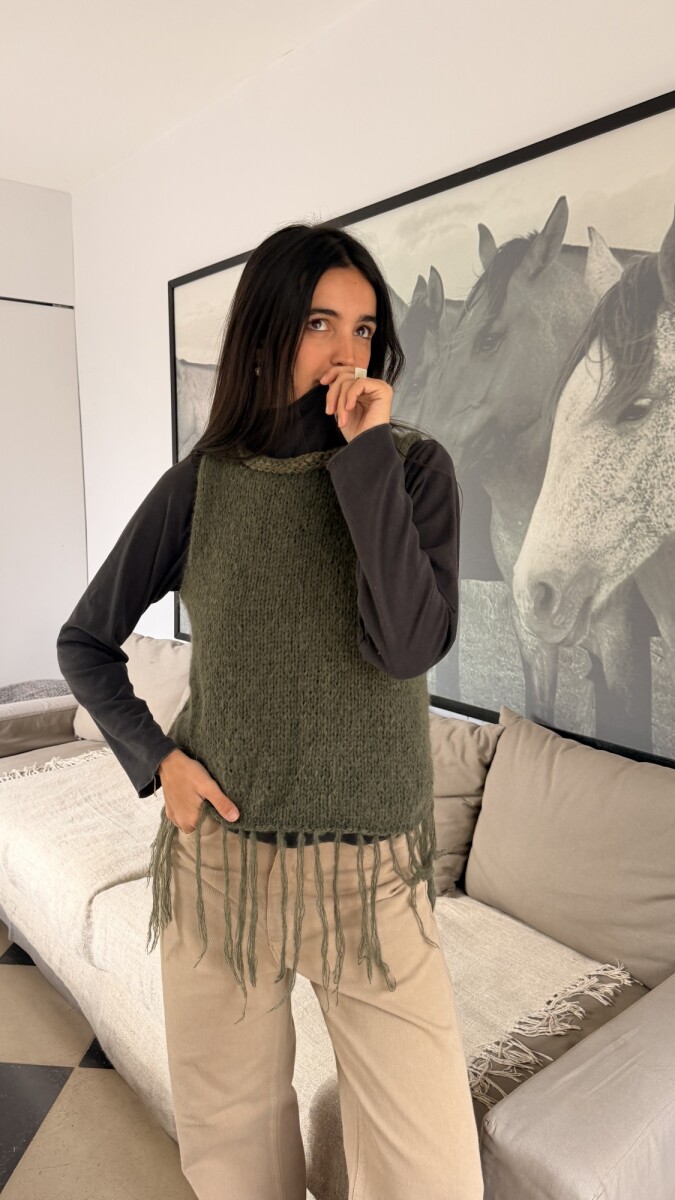 Tejido Vest - Verde 