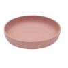 Plato Silicona Kikkaboo Rosa