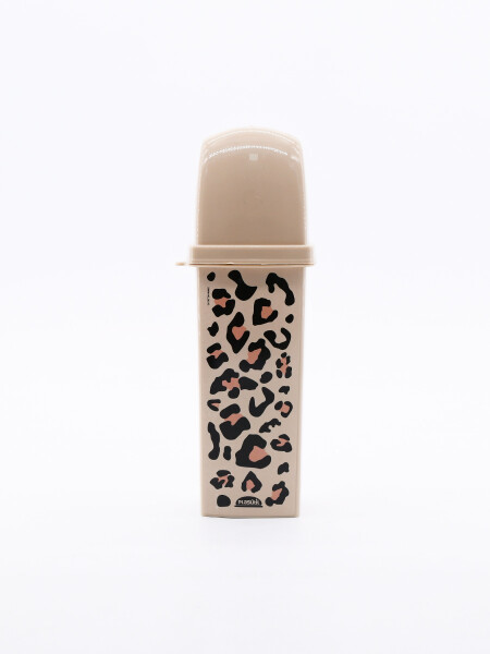 ESTUCHE ANIMAL PRINT BEIGE