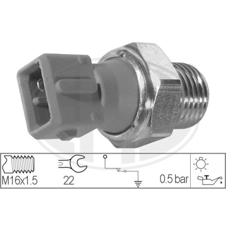 BULBO INTERRUPTOR - ACEITE CI AX-ZX-XSARA PE 306 16X1.5 1P FAE BULBO INTERRUPTOR - ACEITE CI AX-ZX-XSARA PE 306 16X1.5 1P FAE