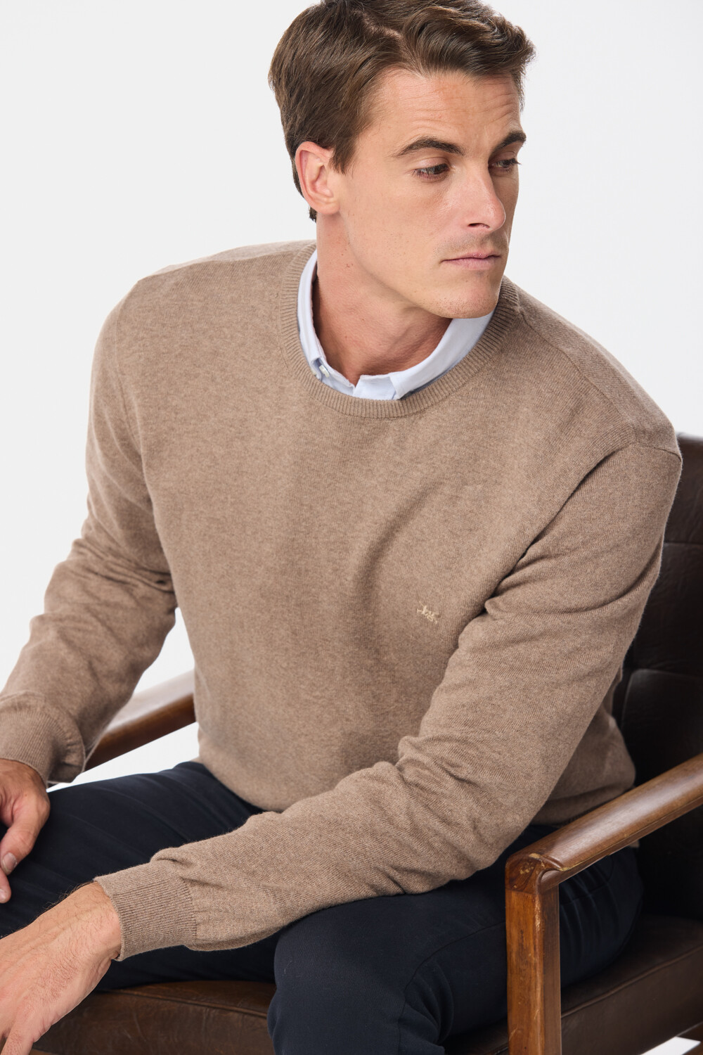 BUZO TEJIDO CASHMERE Beige