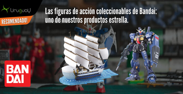 Las figuras de acción coleccionables de Bandai: uno de nuestros productos estrella.