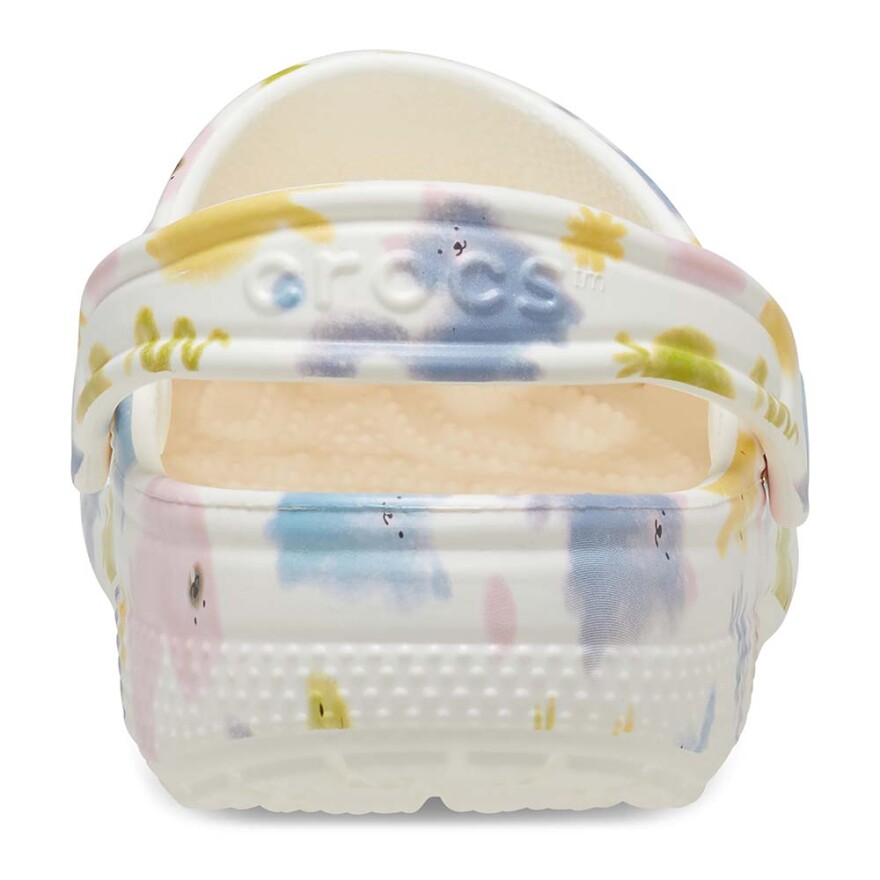 Crocs Classic Pastel Pets Clog T Chalk