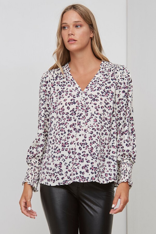 Blusa Print CRUDO/MULTI