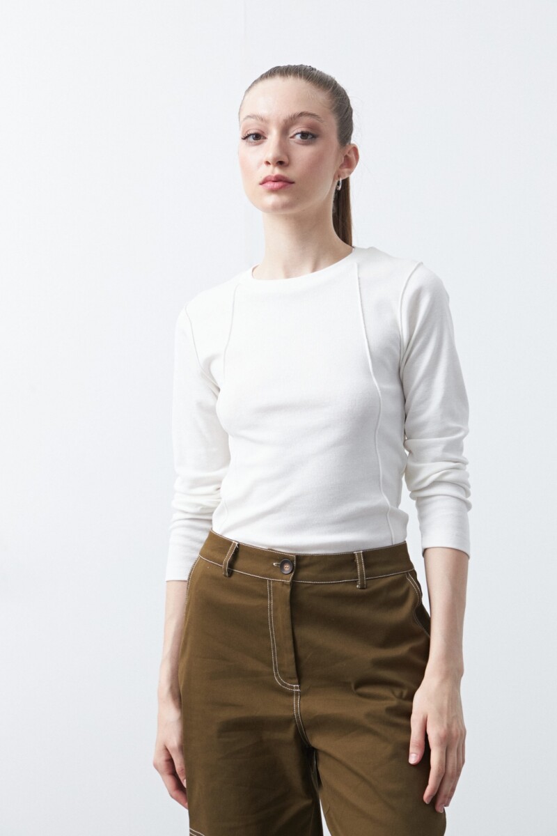 REMERA COLIMA Blanco