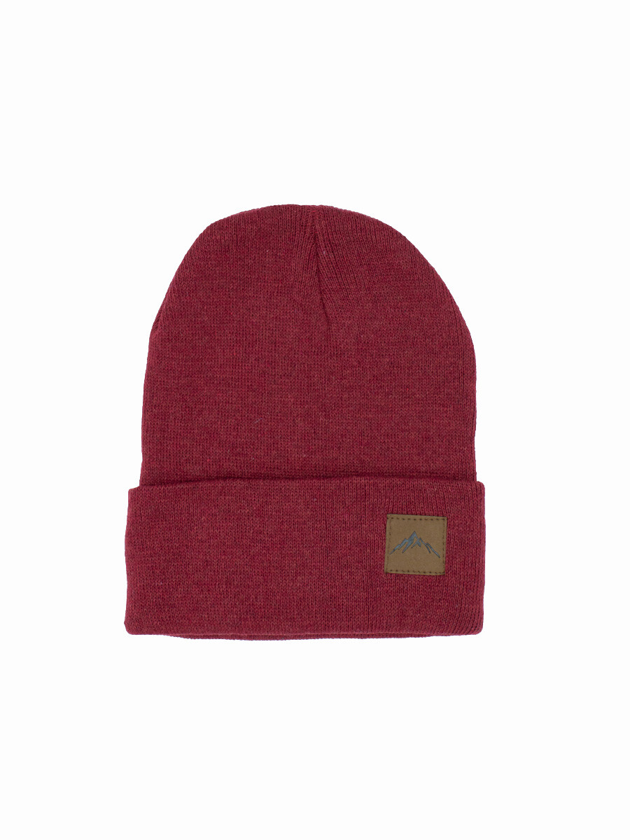 Gorro Liso de Punto - Bordo 