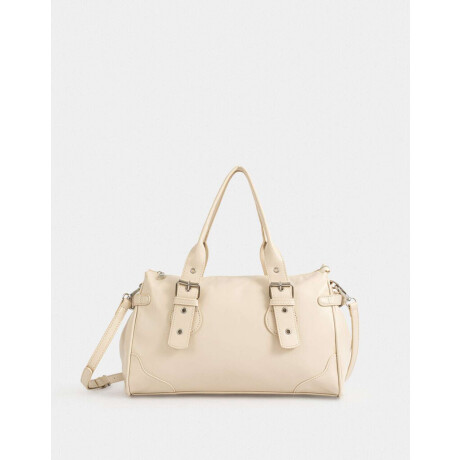 Cartera City Blanco Crudo