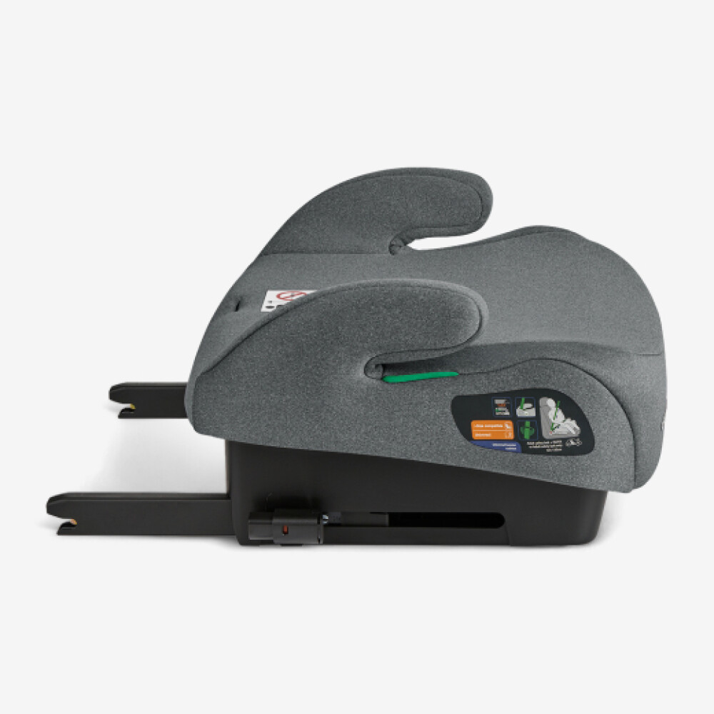 BOOSTER ALZADOR KIKKABOO ISOFIX 22-36KG GRIS