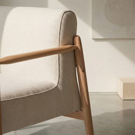 Butaca Nina - Tela Rústica 218-G2 (Cruda)