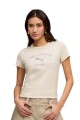 REMERA PUMA DAMA CLASS 691876 Crudo
