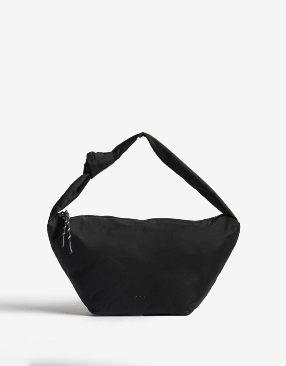 Cartera City En Material Reciclado - Negro 