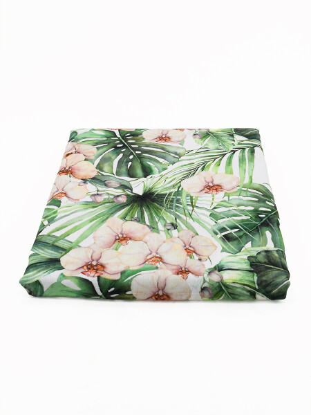 MANTEL ANTIMANCHAS BOTANIC VERDE