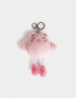 Llavero Peluche Llavero Y Charm De Peluche De Oso - Blanco Crema
