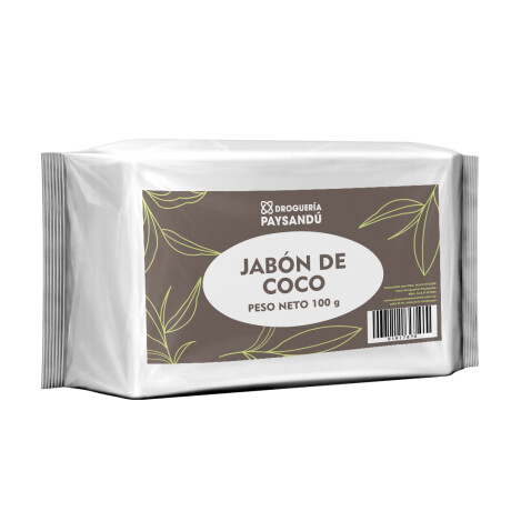 Jabón de coco 100g Jabón de coco 100g