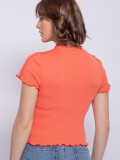 REMERA LINIS Coral Oscuro
