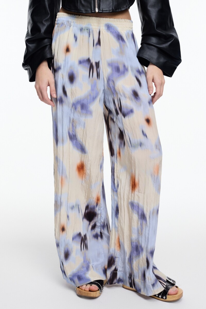 PANTALON ELASTICO Azul