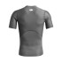 UA HG IsoChill Comp SS-GRY GRY-025