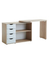 Escritorio LANGAGER 41-107x107-165 gir color roble nat Escritorio LANGAGER 41-107x107-165 gir color roble nat