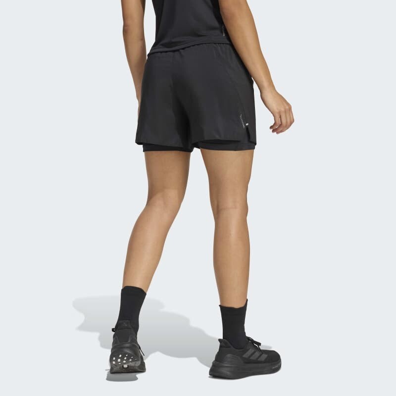 Short Adidas Adi365 Running Essentials 2 en 1 Negro