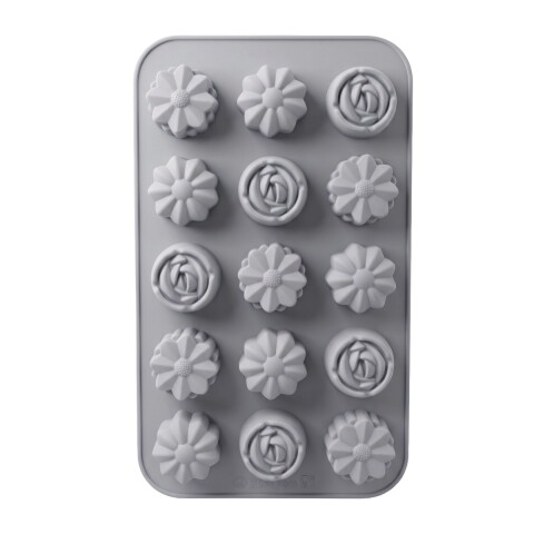 MOLDE SILICONA GRIS P/CHOCOLATE Unica