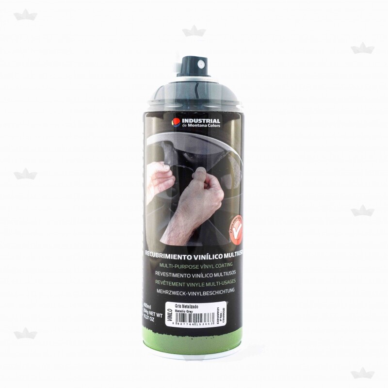 AEROSOL MONTANA VINILO GRIS METALIZADO- 400 ML N/A
