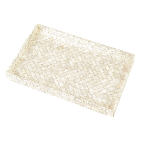 BANDEJA REC. ESPIGA BLANCO MDF 1
