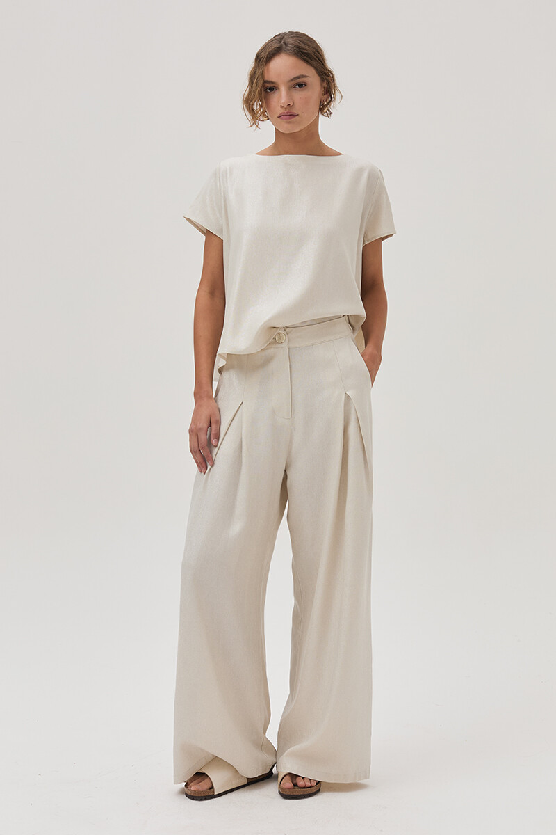 Blusa Alicante Champagne