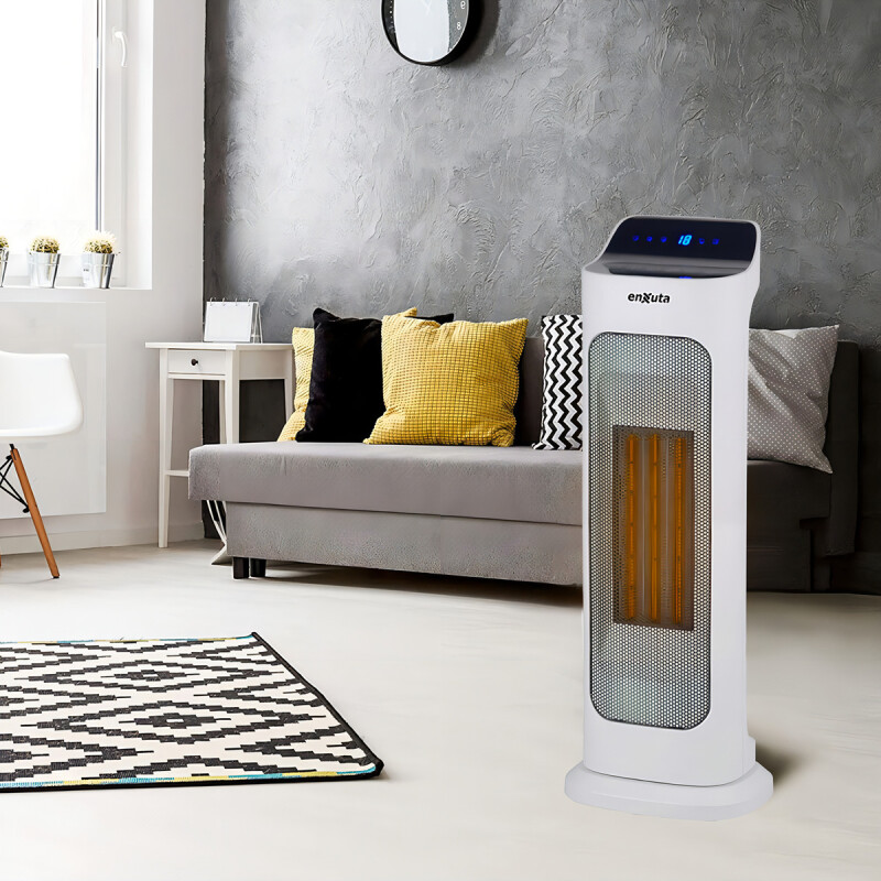 Caloventilador Vertical Enxuta Cvenxv3520 - La Tentación Color Blanco Caloventilador Vertical Enxuta Cvenxv3520 - La Tentación Color Blanco