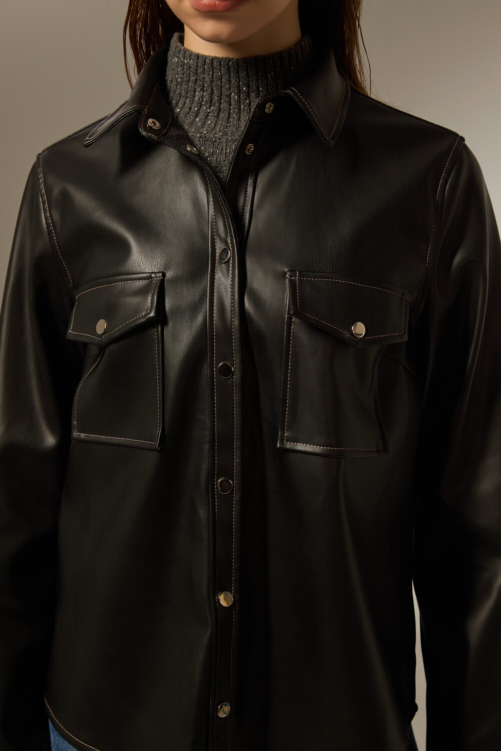 Sobrecamisa Wantanabe Negro