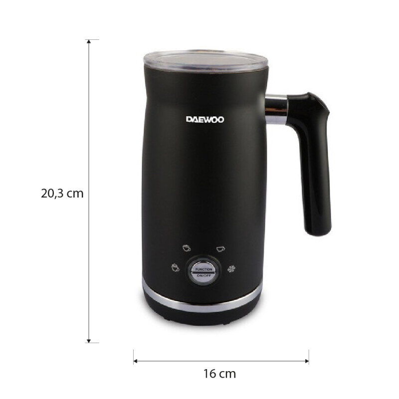 Espumador De Leche Daewoo Con Batidor 500w 300ml Espumador De Leche Daewoo Con Batidor 500w 300ml