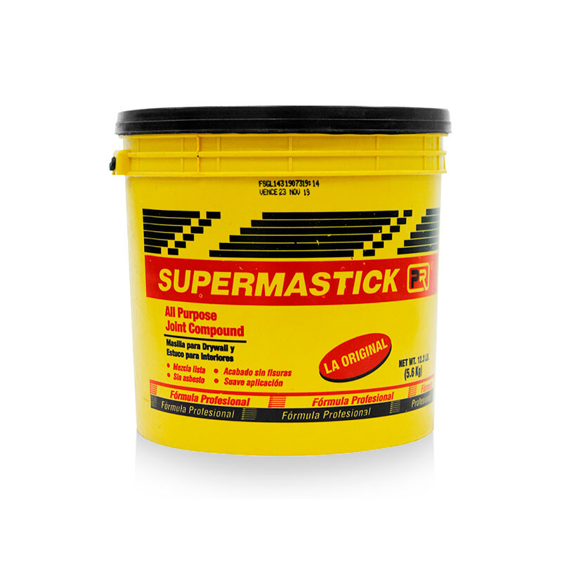 Masilla para yeso Supermastick 5.6kg Masilla para yeso Supermastick 5.6kg