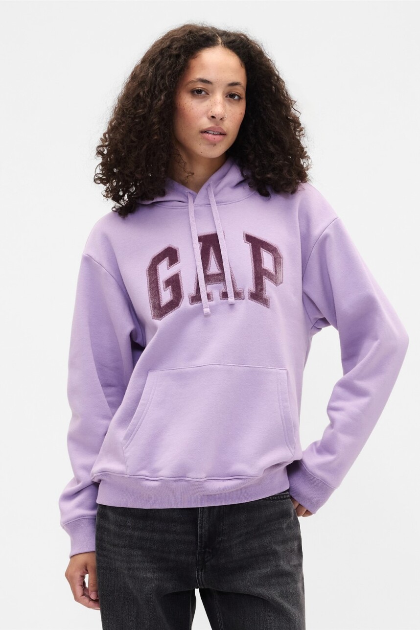 Canguro Logo Gap Hombre Purple Tune