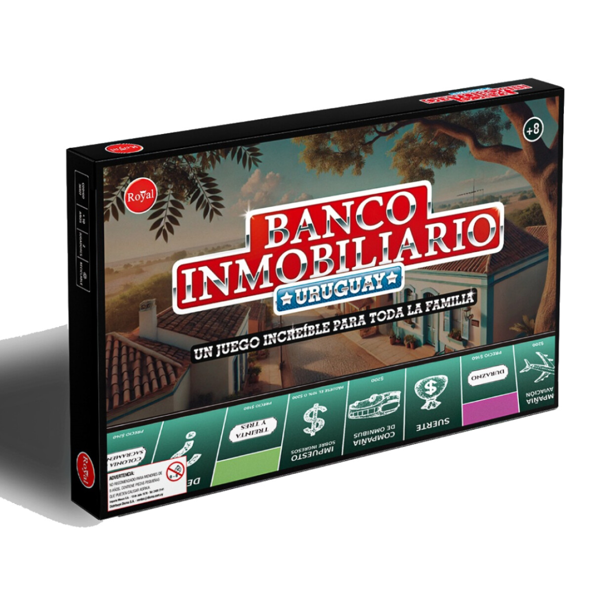 BANCO INMOBILIARIO URUGUAY ROYAL PREMIUM 