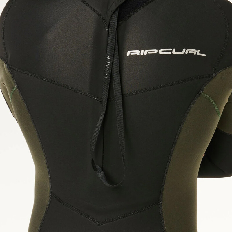 Traje Rip Curl Dawn Patrol Back Zip 4/3 - Negro Traje Rip Curl Dawn Patrol Back Zip 4/3 - Negro