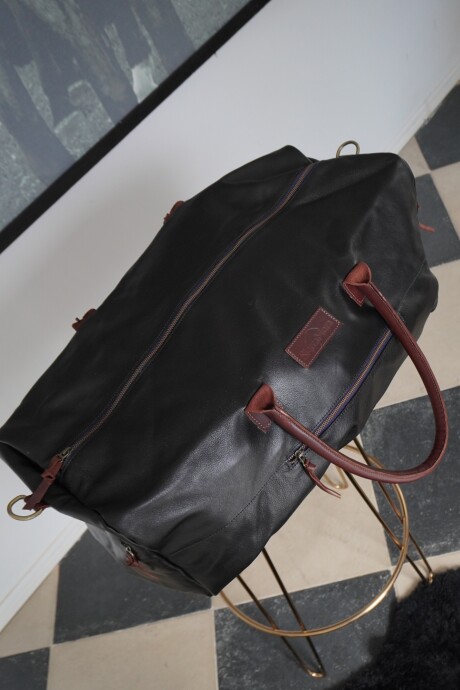 Weekender Bag Negro Blue Zip