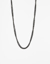 Collares Cortos Metal Collar De Acero Men´s Collection - Negro
