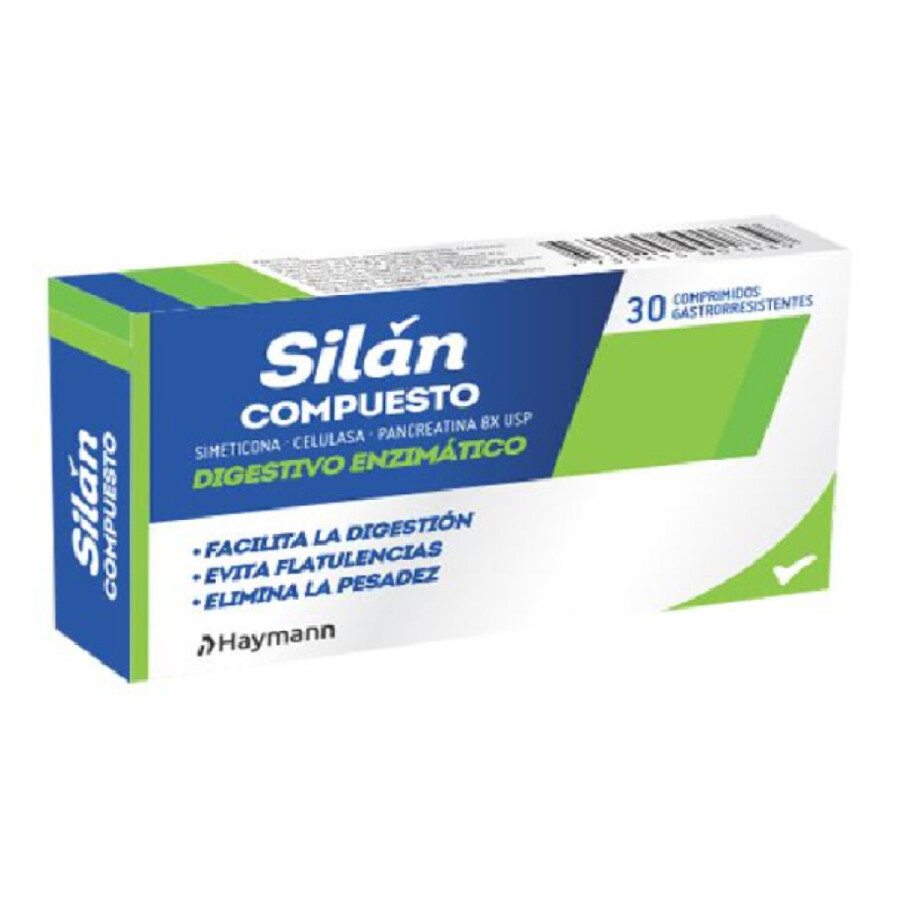 Silan Compuesto 30 Comprimidos - Haymann Silan Compuesto 30 Comprimidos - Haymann