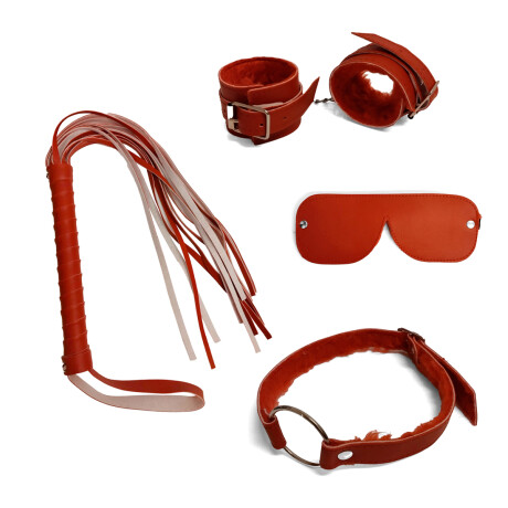Kit Sado Latigo Esposas Bondage Sumisa Bdsm Kit Sado Latigo Esposas Bondage Sumisa Bdsm