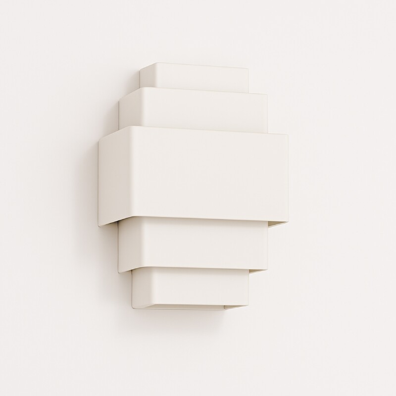 ARTEFACTO DECORATIVO DE PARED KAN Artefacto Decorativo De Pared Kan Blanco