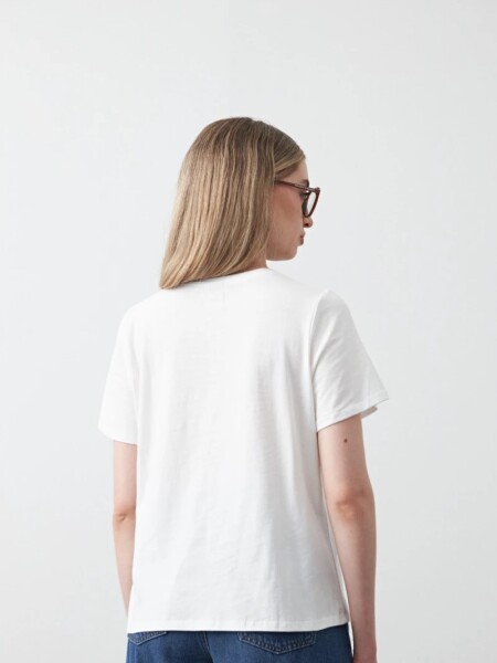 T-SHIRT D.CASSIN ADORE BLANCO