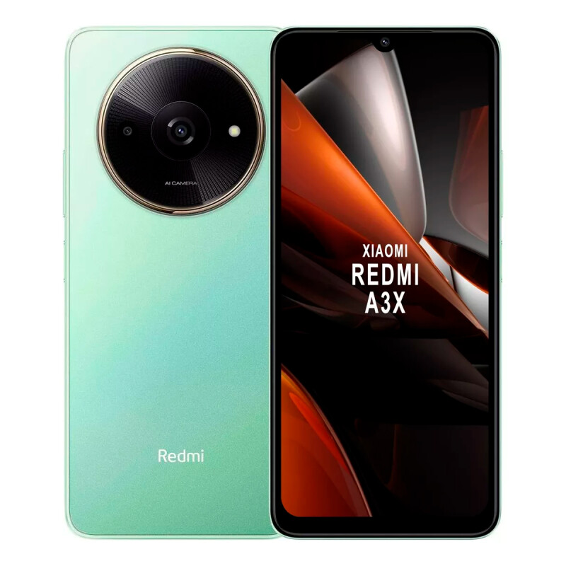 Celular Xiaomi Redmi A3X 128GB 4GB Aurora Green Celular Xiaomi Redmi A3X 128GB 4GB Aurora Green
