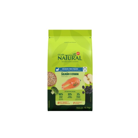 GUABI NATURAL AD RAZA PEQ SALMÓN Y CEBADA 10,1KG GUABI NATURAL AD RAZA PEQ SALMÓN Y CEBADA 10,1KG